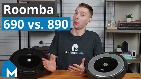 Roomba 690 vs. 890 - ROBOT VACUUM COMPARISON BATTLE