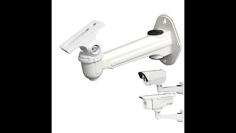 Wsdcam CCTV Security Camera Mount Bracket, Adjustable Universal Camera Wall Mounting Bracket fo...