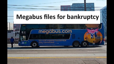 Megabus files for bankruptcy