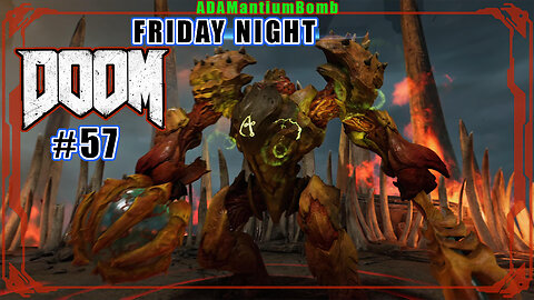 Doom 4 (2016) - Friday Night DOOM #000 057 | Ultra-Violence – Hell Guards (Boss Fight) #doom #gaming