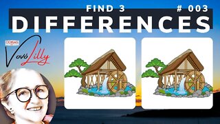 FIND THE THREE DIFFERENCES | # 003 | EXERCISE YOUR MEMORY