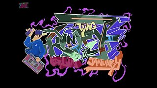DIGITAL STYLE WRITING 2 | Graffiti | KING KOMET #characterdesign #digitalart #hiphop