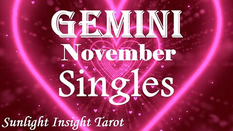 GEMINI Their Tower is Crumbling Down Now As We Speak, No Holding Them Back Now! November Singles