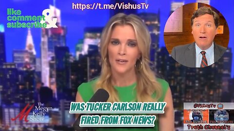 Was Tucker Carlson Really Fired From FOX News? #VishusTv 📺