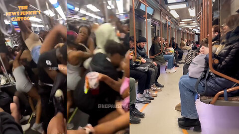 Your stress relief relaxation video: Democrat-run NYC Subway vs Moscow Metro.
