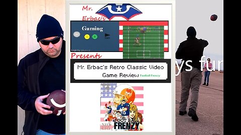 Mr. Erbac's Retro Classic Video Game Review - Football Frenzy