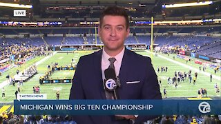 Brad Galli reports live moments after Michigan wins Big Ten Championship