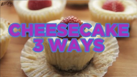 Cheesecake 3 Ways!