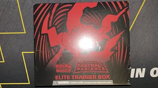 Opening a Pokemon Astral Radiance Elite Trainer’s Box!