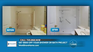 $500 Off Shower & Bath Projects // West Shore Home