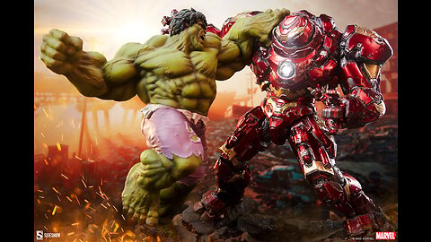 Hulk Vs Hulkbuster Fight Sence Avengers Age of Ultron