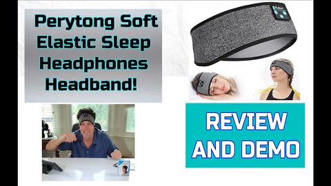 I love This Thing Perytong Sleeping Headphones Headband