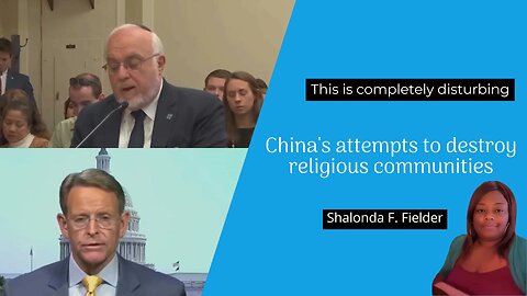 China's attempts to destroy religious communities(disturbing)