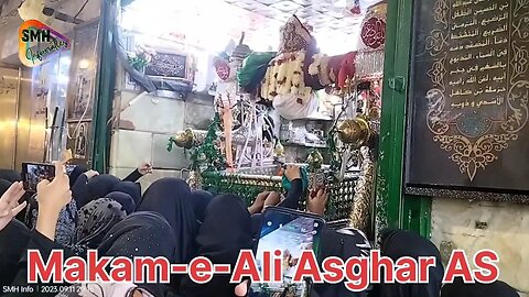 Arbaeen | Vlog 41 | 2023 | Makam-e-Ali Asghar AS | Karbala | Iraq | Molana Sheikh Ghulam Abbas