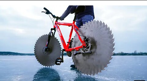 Epic Cycling on Ice