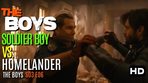 Soldier Boy Vs Homelander | The Boys Season 3 Episode 6