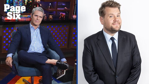 Andy Cohen says James Corden copied the 'Watch What Happens Live' set