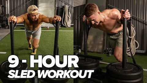 Workout Challenge: 10k Sled Push with a 200lb Load