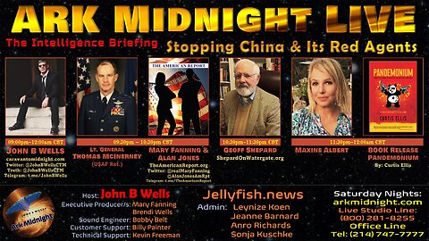 The Intelligence Briefing / Stopping China & Its Red Agents - John B Wells LIVE