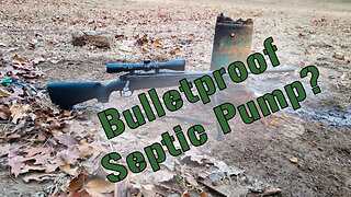 How bulletproof is a septic pump?
