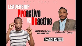 Leadership: Proactive Vs Reactive