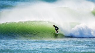 SURFING AMAZING WAVES IN SLOW MOTION 120FPS