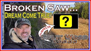 Split Wood Acres Homestead Broken Saw A Dream Come True