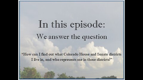 How can I find out what districts I live in and who my elected officials are?