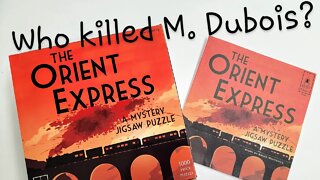 Murder on the Orient Express Jigsaw Puzzle Time Lapse *Spoiler*