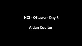 National Citizens Inquiry - Ottawa - Day 3 - Aidan Coulter Testimony