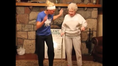 Grandma dance funny video