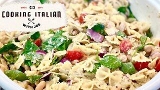 Tuna Pasta Salad Recipe from Puglia Italy Cooking Italian with Joe