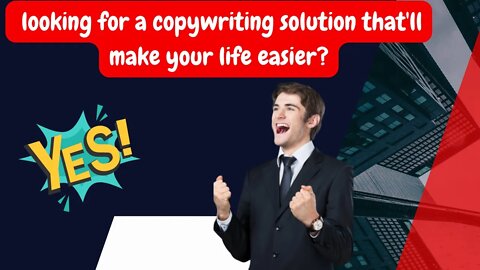 looking for a copywriting solution that'll make your life easier, look no further than Jasper.ai