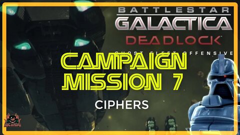 BSG Deadlock Ghost Fleet Offensive | Mission 7 CIPHERS (Battlestar Galactica Deadlock)