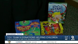 Help those in need with our Toy Team 9 donation drive