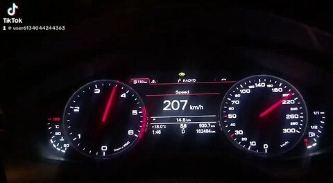 Audi A6 High Speed