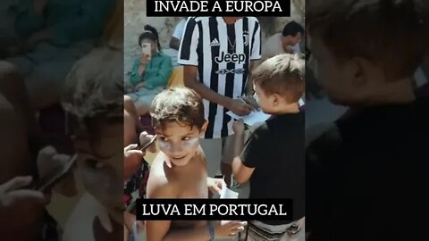 LUVA DE PEDREIRO INVADE A EUROPA 🇵🇹. RECEBA. #shorts