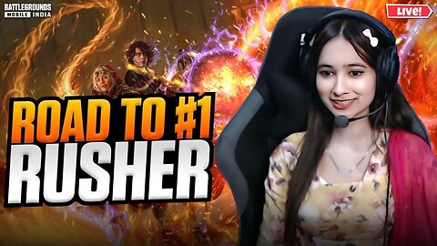 ONLY RUSH + 50 KILLS CHALLENGE😱 | KAUR OP LIVE | BGMI LIVE | #bgmilive #pubgmobile #girlgamer