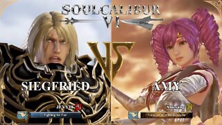 Siegfried (JEVY18) VS Amy (Âmesang) (SoulCalibur™ VI: Online)