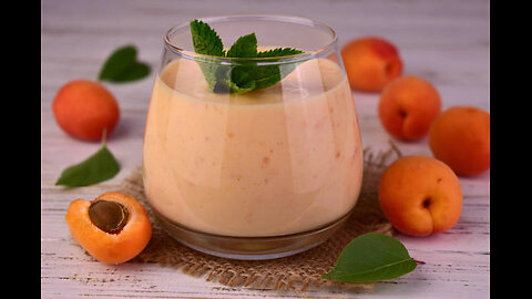Introduction to the Apricot Mint Smoothie