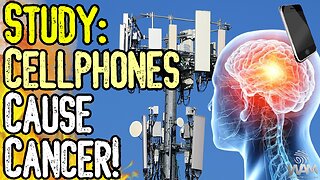 BOMBSHELL STUDY: CELLPHONES CAUSE CANCER! - 5G Destroys DNA! - Massive Coverup Under Way!