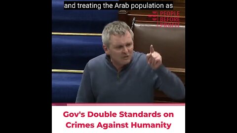 Double standards on crimes against humanity