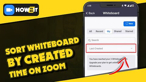whiteboard create settings on zoom