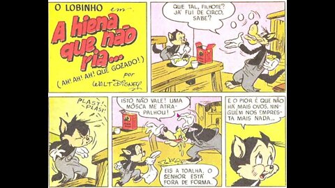 23 LOBINHO E A HIENA QUE NÃO RIA #museudogibi #quadrinhos #comics #manga