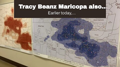 Tracy Beanz Maricopa also had a democrat Heat Map… That makes it worse…