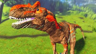 Novo Jogo de Dinossauro No Roblox, Vida de Alossauro Não é Facil - Prior Extinction - Roblox