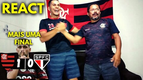 EM BUSCA DAS COPAS | REACT FLAMENGO 1 X 0 SÃO PAULO | COPA DO BRASIL