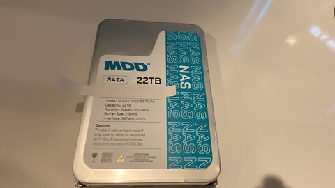 MDD MDD22TS25672NAS 22TB Internal NAS Hard Drive Renewed Synology DS418 Benchmark & Smart Test