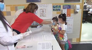 Getting vaccinated before first day of school