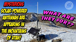 Mysterious Antennas are appearing in the Mountains of Utah!!! What are they for??? 📡